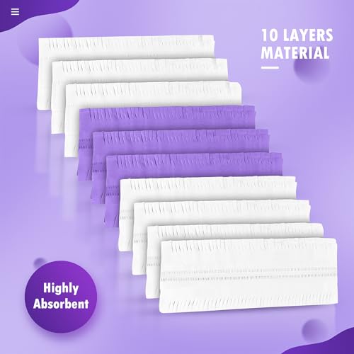 Pure Realm 18 Count Disposable mop Pads Refills for Swiffer PowerMop Multi-Surface Mop and PowerMop Wood Mop, Replacement Pads Use for Floor Cleaning - color: Purple 18 Mop Pads