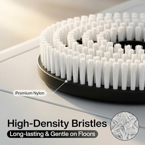 Steam Mop Replacement Brush Pads for Shark Steam and Scrub Mop S8201 S8001 S7201 S7000 Series 2 Brush Heads +2 Microfiber Absorbent Pads - color: 2white 2green