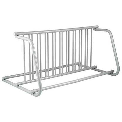 BestEquip 10 Holders Floor Bike Rack, 59" Length All-Steel Grid Bike Rack, 10-Bike Capacity Dual-Side Storage Stand for Garages Streets Yards Bike Events - size: 59"