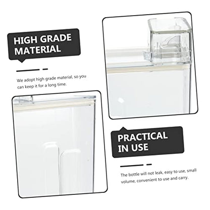 MAGICLULU Laundry Storage Bottle Large Capacity Detergent Dispenser for Home Use Refillable Lotion Container for Convenient Dispensing Smooth Edges and Polished Design for Liquid Soap and