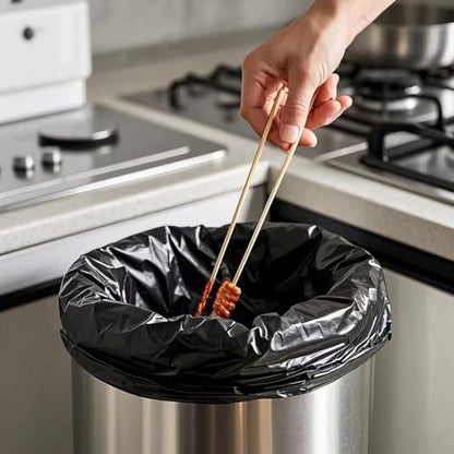 Ultra Thick16-18 Gallon Black Drawstring Trash Bags | 26x33 inches Heavy Duty Plastic Garbage Bags for Household Kitchen Living room Office Restaurant Thickened Stretchy