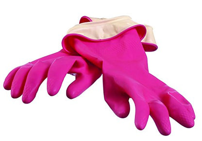 Casabella Premium Waterblock Reusable Household Cleaning Gloves, Medium - size: Medium (Pack of 1)