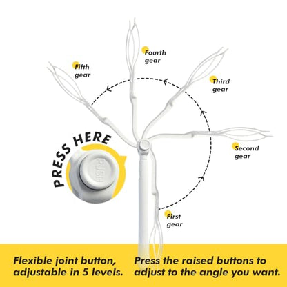 Reusable Feather Dusters for Cleaning,Heavy Duty Dusters with 10 Count 360 Duster + 1 Handle