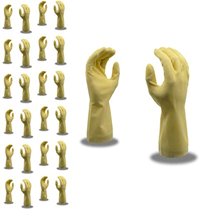 Cordova 4215NL Natural Latex Canners Gloves, Unlined, Medium Weight, Large, 12-Pack - size: Large