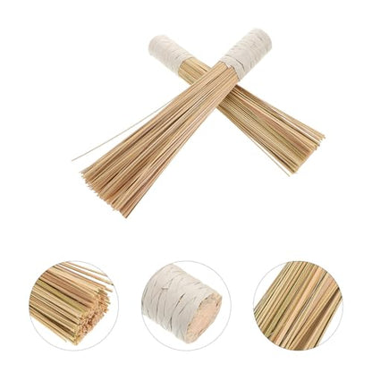 Beaupretty 2pcs Dish Washing Brush with Handle Palm Scrubber for Pots and Woks Strong Bristles Kitchen Cleaning Brushes for Home Use