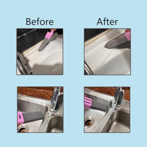10-Pack of Pumice Cleaning Sticks with 2 Universal Handles and 1 Dustpan Brush Cleaning Brush. Gray Pumice Cleaner, Suitable for Cleaning Toilets, bathrooms, Kitchens, spas and Swimming Pools - color: 11-in-1