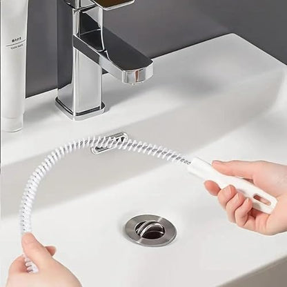 1pc Flexible Drain Cleaning Brush, Household sewer hair catcher, drainage blockage remover, cleaning tool