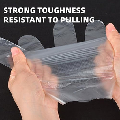 Disposable Plastic Gloves Food Handling Service Gloves Disposable For Cooking - style: 200pcs