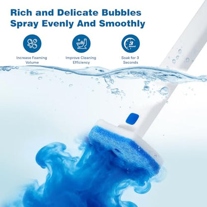 Disposable Toilet Brush Refills,48 Pcs,Disposable Toilet Cleaner,Toilet Bowl Cleaner,Not Compatible with Other Brands - size: 48 Refills