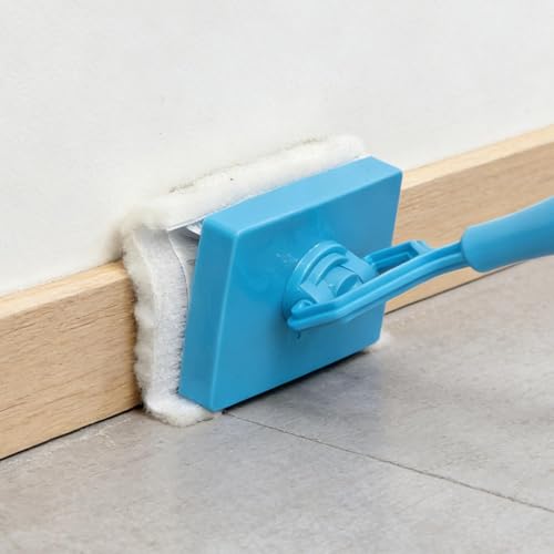 Lightweight Home Cleaning Brush Extra-Long Telescopic Adjustable Rod for Flooring Carpet Clean Household Cleaning Mop (6PCS Sponge) - color: 6pcs Sponge