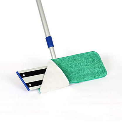 Arkwright Spray Mop Replacement Pads - (Case of 120) Bulk Microfiber Flat Dry and Wet Refill Mop Pads Floor Cleaning, Compatible with Bona and Rubbermaid, Fits All Mop Heads, 18 in, Green - color: Green, size: 18 Inch (Case of 120)