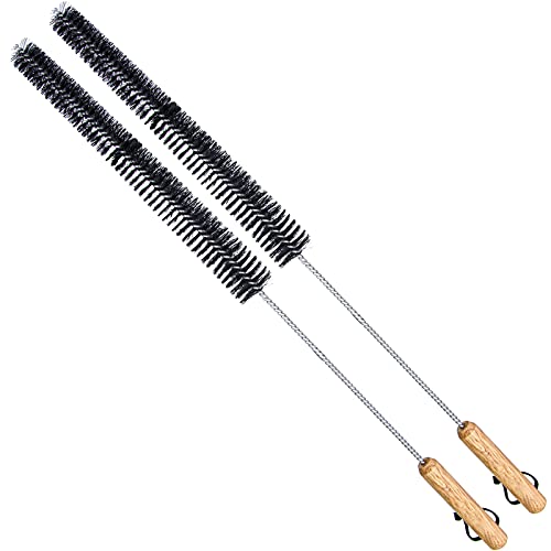 26 inch Clothes Dryer Lint Brush Vent Trap Cleaner Brush - Long Flexible Refrigerator Coil Soft Bristile Brush, Laundry Room and Washer Dryer Organizers - size: 2 inch 2pack
