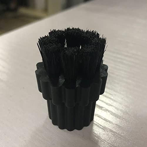Yardwe 15Pcs Multi-Purpose Cleaning Machine Brush Set for Steam Cleaner and Washer Machine Household Appliance Brushes for Floors Surfaces Bathroom Cleaning Accessories