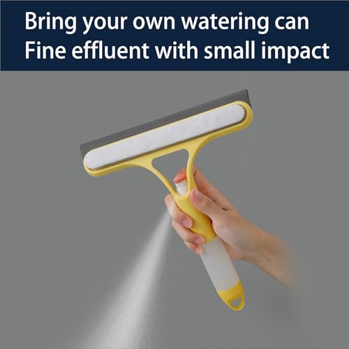 3PCS 3-in-1 Car Spray Squeegee with Scraper & Scrubber | Window Cleaning Tool for Shower Glass, Car & Home | Multi-Purpose Cleaning Kit for Kitchen