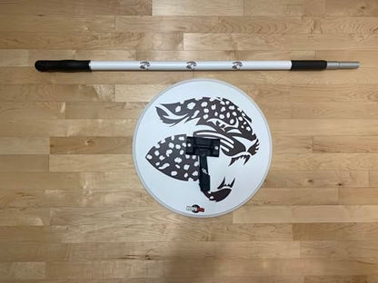 18" Round Custom Microfiber Basketball Court Sweat MOP, Game Day Perspiration MOP - Single mop