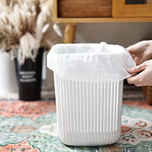 Beneval 4 Gallon Small Trash Bags, 250 Count, Unscented, Transparent, Durable, Ideal for Bathroom, Kitchen, Office, Bedroom - style: 4 Gallon-250 Count