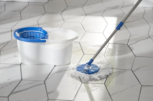 Clorox Spin Dry Mop Machine-Washable Refill Head, One Refill, White - size: 1-Pack