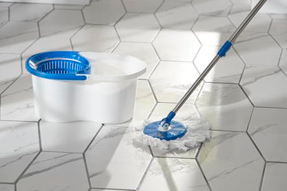 Clorox Spin Dry Mop Machine-Washable Refill Head, One Refill, White - size: 1-Pack