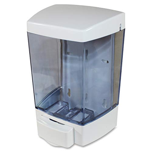 Genuine Joe 46oz Liquid Soap Dispenser - size: 5.5" x 4.3" x 1.6"