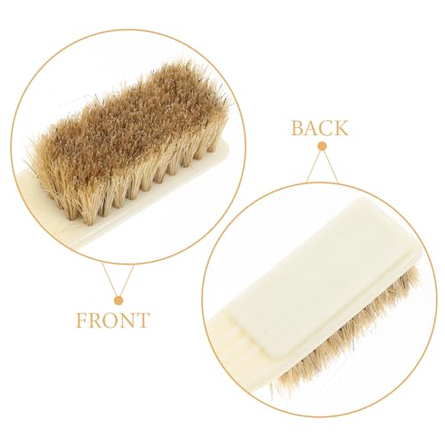 6Pcs Crevice Cleaning Brush Set with Hard Bristles, Small Industrial Scrubbers for Rust and Debris Removal, Mini Gap Brush for Kitchen, Bathroom, Vehicle, and Household Cleaning