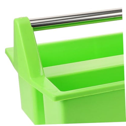 Cleaning Supplies Organizer Handle Plastic Bucket Tool Container for Home