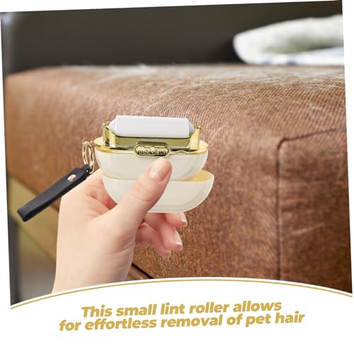 IMIKEYA Mini Lint Roller Ball Portable Hair Roller Sticky Cleaning Ball Hair Reusable for Outdoor Travel