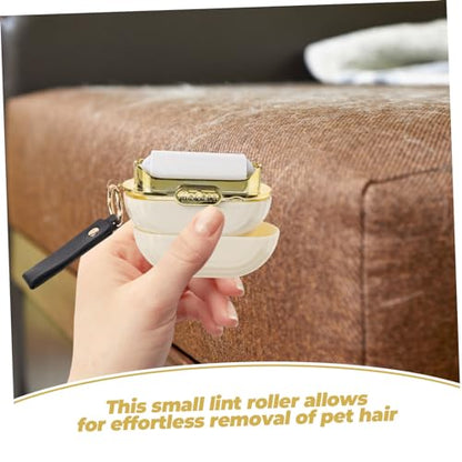 IMIKEYA Mini Lint Roller Ball Portable Hair Roller Sticky Cleaning Ball Hair Reusable for Outdoor Travel