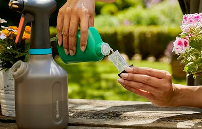 GARDENA 360 Misting Spray, Brass Nozzle, Switchable Spray Type - Ideal for Gardening