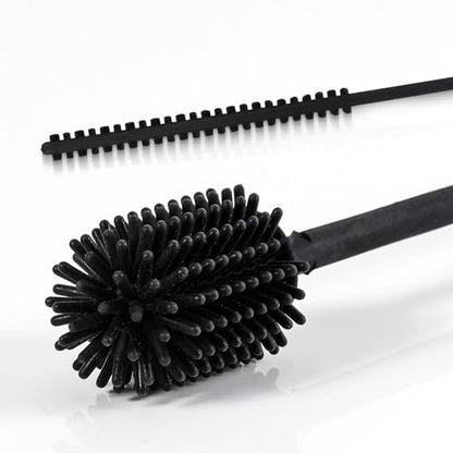 Silicone Bottle Brush with Straw Cleaning Brush, Extra Long Water Bottles Washer Brush Reusable Straw Cleaner BPA-Free Cup Cleaning Brush for Stanley Baby Bottle Glass Mug