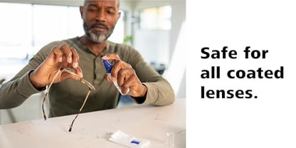 ZEISS Lens Care Pack – 2x 8oz Streak-Free Lens Spray and Microfiber Cloths for Eyeglasses and Optics