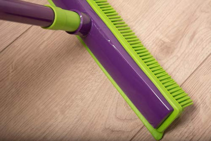 York Fitness Rubber Broom with Telescopic Handle York Prestige, zzzz-s, Multicolor