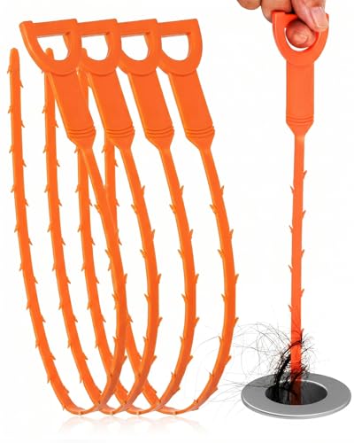 Drain Snake Clog Remover Flexible Tool for Clearing Drain Blockages