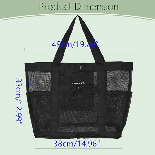 Large Mesh Shower Caddy Portable Tote,Quick Drying Bag for Travel,University Dorm,Camping,Beach,Gym,Swimming Pool,RV