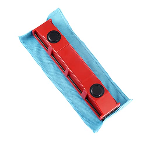 PURPLELILY Double Side Magnetic Window Cleaners Adjustable Magnetic Double Window Glass Wiper Washing Brush Cleaning Brushes - color: Multicolor