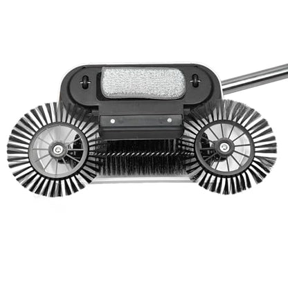 Carpet Sweeper Handheld Sweeper 2 in Hand Push for Hardwood Tile Floors 360 Rotating Manual Wet Dry Mop Lightweight Quiet Sweeping Ideal for Quick