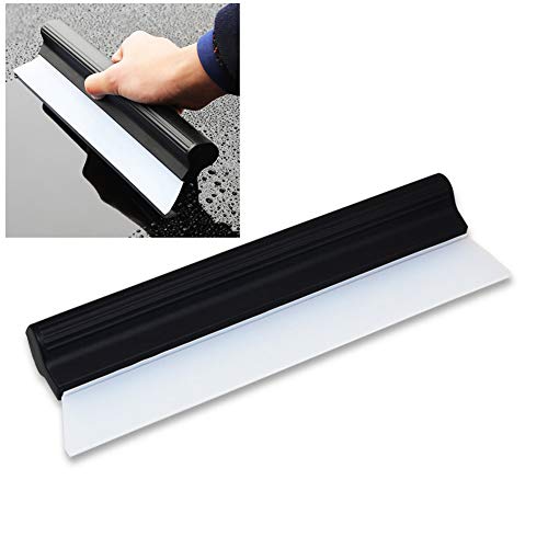 EatingBiting 10.5" Professional Automotive Squeegee Silicone Water Blade Car & Home Use Quick Dry Window Shower Glass Squeegee Dual Silicon Blades, T-bar Cleaning Water Squeegee Blades for Cars, Truck