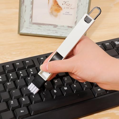 3 Sets Window Groove Mini Cleaning Brush Door Floor Slot Gap Keyboard Brushes Household Cleaning Tools Black - color: Black