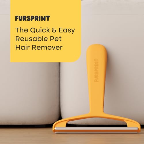 Pro Pet Hair Removal Tool – Dog & Cat Hair Scraper for Carpet, Couch, and Car – Reusable Carpet Hair Removal Tool & Fur Scraper for Upholstery, Rugs, Furniture, and Car Interiors - color: Pro