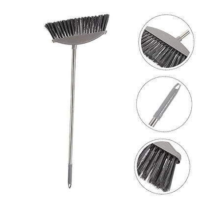 Levemolo Stainless Steel Outdoor Broom with Long Handle Floor Wiper for Home and Cleaning Compact and Easy to Store for Indoor and Outdoor Use