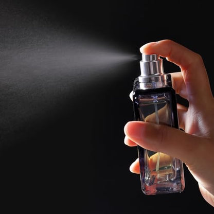 100ml/3.4 Oz Glass Spray Bottle Perfume Atomizer,Empty Refillable Perfume Spray Bottle with 3 Kinds of Dispenser (A3) - style: A3