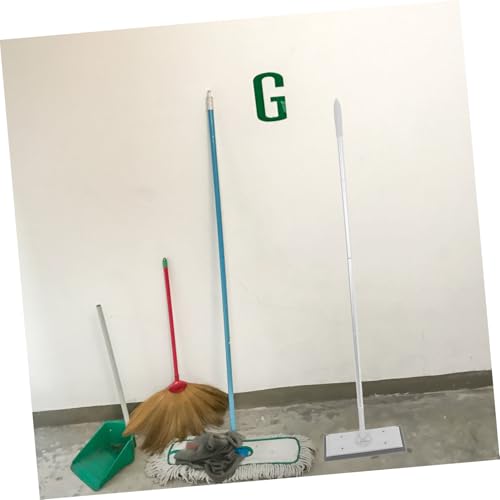 Zerodeko Adjustable Pole Dust Mop Microfiber Flat Head Industrial Mop for Floor Cleaning Heavy Duty for Home and Commercial Use