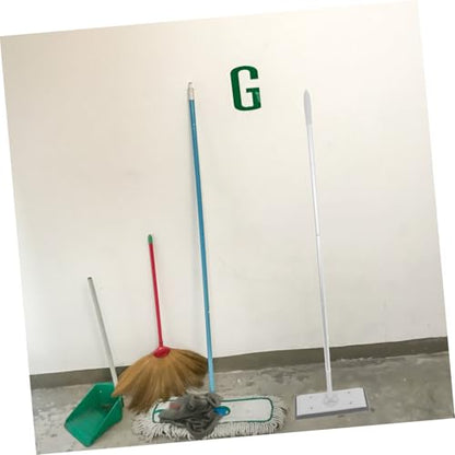 Zerodeko Adjustable Pole Dust Mop Microfiber Flat Head Industrial Mop for Floor Cleaning Heavy Duty for Home and Commercial Use