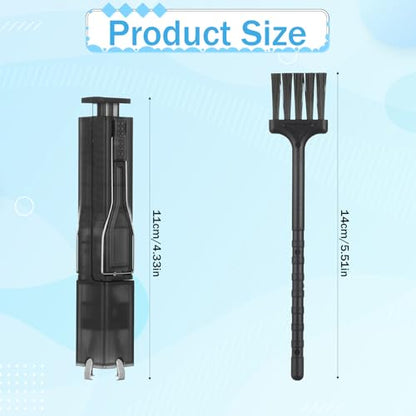 2-in-1 Keycap Puller and Switch Puller with 4-Claw Grip Keyboard Key Remover Key Cap Removal Tool with Cleaning Brushes for Mechanical Gaming Keyboard