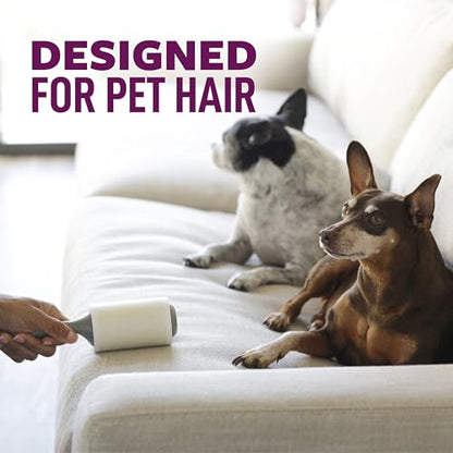 Scotch-Brite Pet Extra Sticky Hair Lint Roller 6 Rollers 600 Sheets