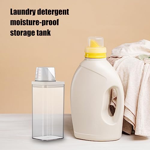 Multi-Purpose Liquid Dispenser - Spill-Proof Silicone Seal for Fabric Softener, Dish Soap & Laundry Storage (L) - color: L