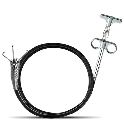 Drain Snake, Drain Clog Remover - Gutter Cleaning Tools Drain Cleaner for Toilet Sewer Shower Kitchen Bathroom Tub Clogged Drains Opener Cleaning Tool, Flexible Grabber Claw Pick Up Reacher (79 inch) - color: 79 inch