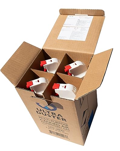 Ultra Duster Canned Air Industrial Strength 10oz 4 Pack Y