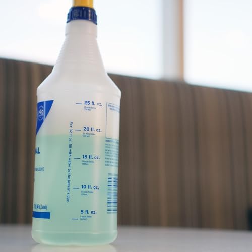 Zep Professional Sprayer Bottle - 32 Ounces (Pack of 1) 30 Foot Spray, Adjustable Nozzle