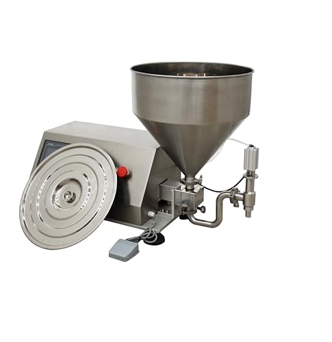 INTSUPERMAI Rotary Pump Paste Liquid Dual Purpose Filling Machine Rotor Pump Filling Machine Water Milk Honey Cream Oil Detergent Filler 220V