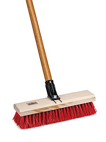Harper 37518100 Deck/Patio Cleaning Set with 60 in. Handle Deck Brush, Heavy Duty Corn Broom, Scrubbing Brush and Long Reach Scrubbing Brush - style: Deck/Patio Cleaning Set